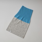 el alto/バイカラーカシミヤネックウォーマー